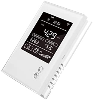 MCO Home Z-Wave Smart Kohlendioxidsensor, CO2 Sensor, MH9-CO2-WD , 230 V, Weiß