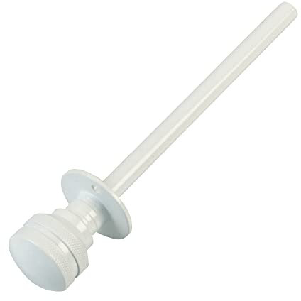 Amig - Pasador de Bloqueo para Ventanas Correderas de Madera o Aluminio Mod.40 - Válido para Asegurar Persianas - Cierre de Seguridad de Zamak Acabado en Blanco - Medidas: Ø 30 x 152 mm