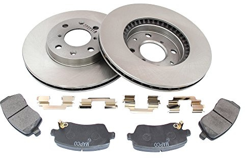 Mapco 47685 Bremsensatz Bremsscheiben mit Bremsbeläge Vorderachse | Kompatibel mit: OPEL AGILA, SUZUKI SWIFT III