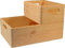 Leben mit Holz Stapelbox klein, 30x20 cm