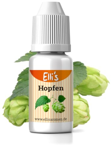 Ellis Aromen Hopfen NATURIDENTISCHES Lebensmittelaroma | Für Speisen & Getränke | 10 ml