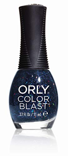 Orly Beauty Nagellack Color Blast - Black Holo Chunky, 1 Stück
