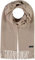 FRAAS Cashmink Schal 56 x 200 cm - Weicher als Kaschmir - Made in Germany - Stola einfarbig für Damen - XXL Schal Beige
