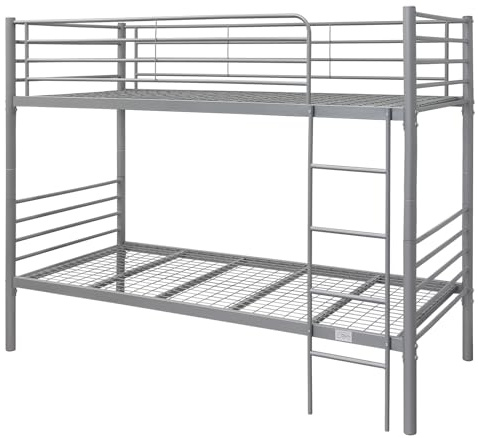 BB Sport Metall Etagenbett Stockbett Liegefläche jeweils 90 x 200 cm - teilbar in Zwei Einzelbetten