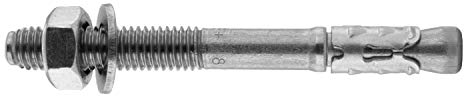 Bolzenanker M12 X 200 Edelstahl A4 (10 Stück) - Keilanker Schwerlastdübel Stahlanker Dübel