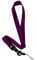 iPro Accessories® [Neck Lanyard (Split Ring_ for Mobile Cell-Phone, Camera, Flash Drive, Key, Keychain, ID Name Tag Badge Holder - (PURPLE)
