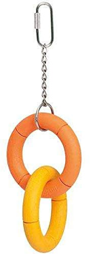 KARLIE Spielzeug BOOMER BIRD SWING Doppelring 9cm je Ring / Länge 26cm