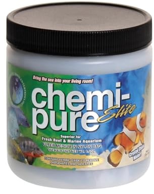 CHEMIPURE Fish Food, 6.5 oz, Elite