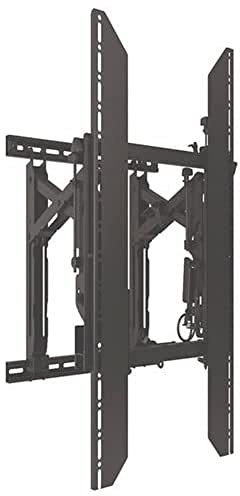 Chief LVS1UP ConnexSys Video Wall Display-Wandhalterung, Hochformat, Schwarz (40 bis 80) (mit Schienen)