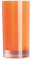 Excelsa EX46885 Verre à Dents Polystyrol Orange 6,5 x 6,5 x 22 cm