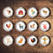 Farm Animal Edible Cupcake Toppers – 48 x 3cm/1.18 Inch PRECUT Mini Cake Decorations with Barnyard Friends for Kids’ Parties & Animal-Themed Events (48)