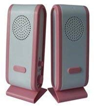 LinQ Haut-parleurs multimédia USB pour ordinateur 168R