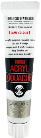 20ml Turner Acrylic Gouache Lame Gold 232