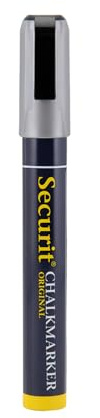 Securit SMA510-SL Kreidemarker Original Medium, silber