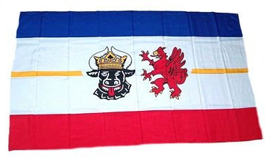 Flagge Fahne Mecklenburg-Vorpommern 30 x 45cm