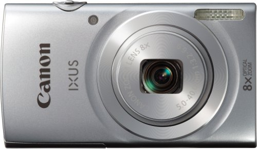 Canon Ixus 145 Appareil Photo numérique Compact Ecran 2,7'' (6,9 cm) 16 Mpix Zoom Optique 8X USB Argent