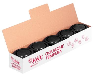 Tempera jovi 35 ml negro