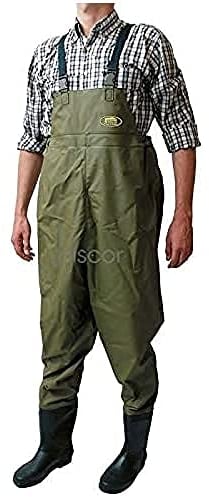 Lineaeffe Waders Traspirante da Pesca Stivale Scafandro Taglia 44 Impermeabili