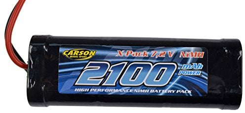 Carson 500608158 7,2V/2100mAh NiMH Race TAM Rechange, RC, Batterie für ferngesteuertes Auto, RC-Akku, RC-Zubehör