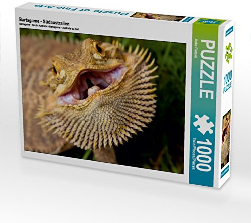 CALVENDO Puzzle Bartagame - Südaustralien | 1000 Teile Lege-Größe 64 x 48 cm Foto-Puzzle für glückliche Stunden