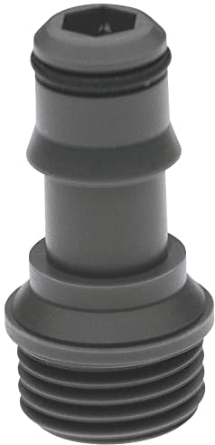 GROHE Relexa - Kupplungsstück (für Ersatzzwecke, Verbindungsstück zu neuer Handbrause und Schlauch), dunkelgrau, 28635XX0