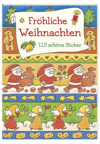 Fröhliche Weihnachten, Stickerbuch