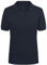 James & Nicholson Damenpolo Classic - Feines Piqué-Poloshirt mit gestrickten Bündchen | Farbe: Navy | Grösse: XL