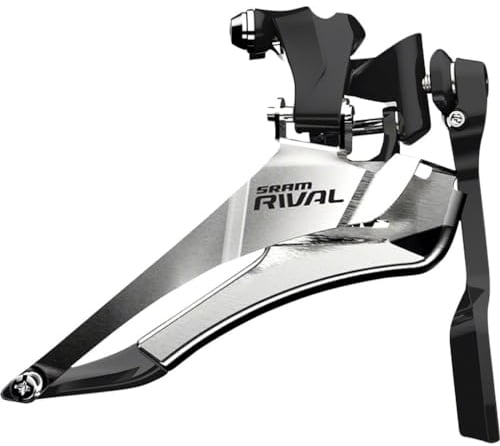 Sram Road Unisex – Erwachsene Umwerfer Anlöt mit Kette-Spotter Schaltwerk, schwarz, One Size