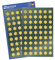 AVERY Zweckform 108 Aufkleber Weihnachten Sterne gold (Made in Germany, Weihnachtssticker Glanzpapier, selbstklebende Weihnachtdeko für Karten, Geschenke, Tüten) 2 Bogen/je 54 Sternsticker, 52802