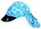 Chaskee Visor Snap Cap Happy Flowers, One Size, hellblau