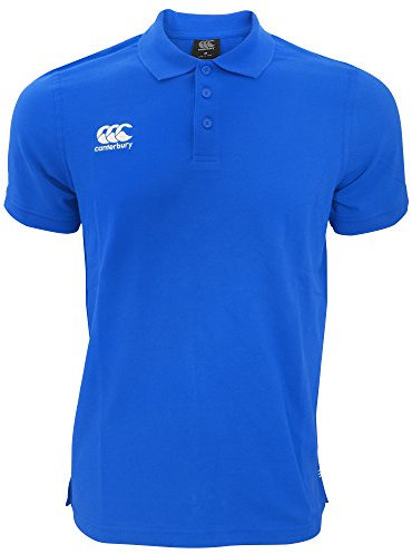 Canterbury Mens Waimak Short Sleeve Pique Polo Shirt (M) (Royal)