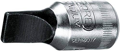 GEDORE is 20 5,5x1 Schraubendrehereinsatz 1/4' Schlitz 5,5x1 mm, 5,5 x 1 mm