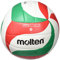 Molten V4M1500 - Volleyball, weiß/grün/rot, Größe 4