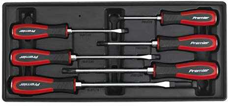Sealey Tbt29 Tool Tray with Hammer-Thru Screwdriver Set 6Pc
