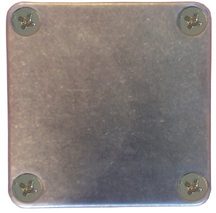 Hammond 1590MM Diecast Aluminum Enclosure with P.C. Board Mounting Ribs - Inches (1.97 x 1.97 x 1.06) mm (50mm x 50mm x 27mm)