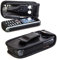 caseroxx Ledertasche mit Gürtelclip für Samsung B2710 in schwarz – robuste Handy-Tasche mit Sichtfenster & Gürtelclip aus Echtleder, ideal für Beruf, Freizeit, Outdoor & sicheren Transport