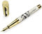 J.S. Staedtler Richard Wagner Füllhalter, vergoldet, handgeschliffene 18 kt. Goldfeder, M, 9PT1RWM