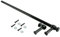 Spares2go 'Cut to Size' Steel Towel Rail/Door Handle for CDA Oven Cookers (Black)