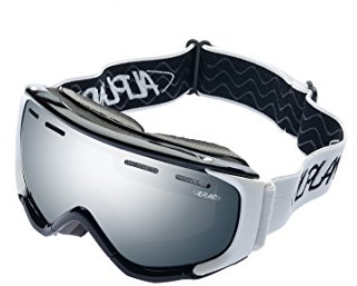 RAVS by ALPLAND SNOWBOARDBRILLE STRONG SILBER VERSPIEGELUNG