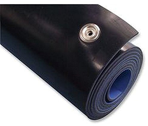 Matte ESD Statische Schutzmatte, 600 x 1200 mm, 4 x 10 mm, Grau