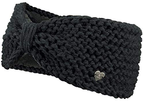Barts Damen Ginger Stirnband, Schwarz (Nero 1), X-Large