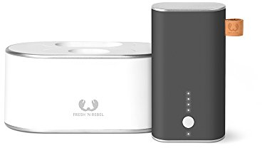 Fresh 'n Rebel Powerbank Ladestation Kit (1x Powerbank 6000mAh) concrete