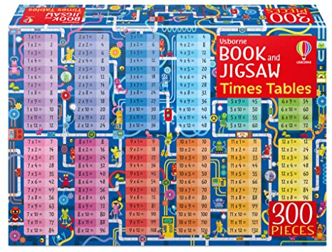 Usborne Book and Jigsaw Times Tables: 1