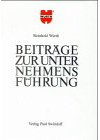 Beiträge zur Unternehmensführung