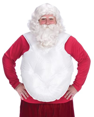 Halco Santa Belly Suit Stuffer - White