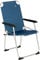 Bo-Camp Alu Klappstuhl Angelstuhl Anglerstuhl Camping Stuhl Klappsessel Faltbar blau
