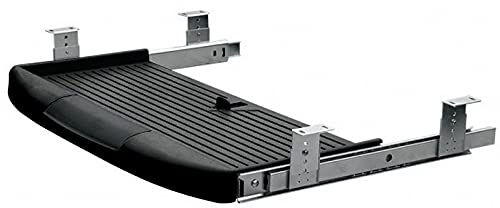 SO-TECH® Tastaturauszug Tastaturablage Tastaturschublade schwarz PC Tastatur Auszug