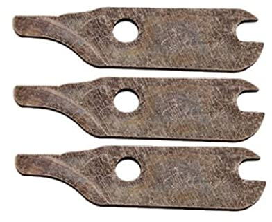 JEU DE 3 LAMES COUTEAUX DE RECHANGE POUR CISAILLE GRIGNOTEUSE