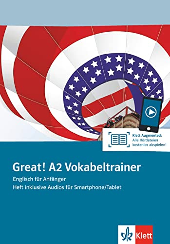 Great! A2: Englisch für Anfänger. Vokabeltrainer, Heft inklusive Audios (Great!: Englisch für Erwachsene)