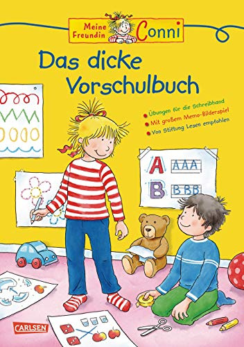 Conni Gelbe Reihe (Beschäftigungsbuch): Lernspaß - Das dicke Vorschulbuch: Kinderbeschäftigung ab 5